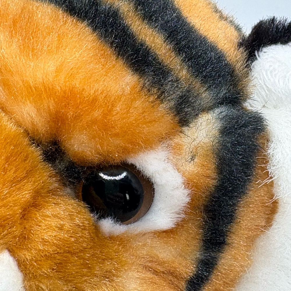 Aurora TIGER Plush Puppet Stuffed Animal Toy In Tree 11” New Without Tags - Picture 13 of 14